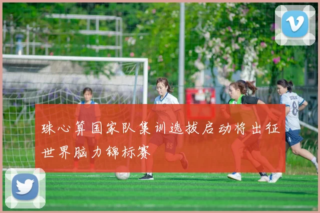 珠心算国家队集训选拔启动将出征世界脑力锦标赛